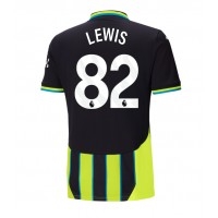 Manchester City Rico Lewis #82 Bortatröja 2024-25 Korta ärmar